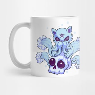 Kawaii pastel Goth Witchy Cat creepy Mug